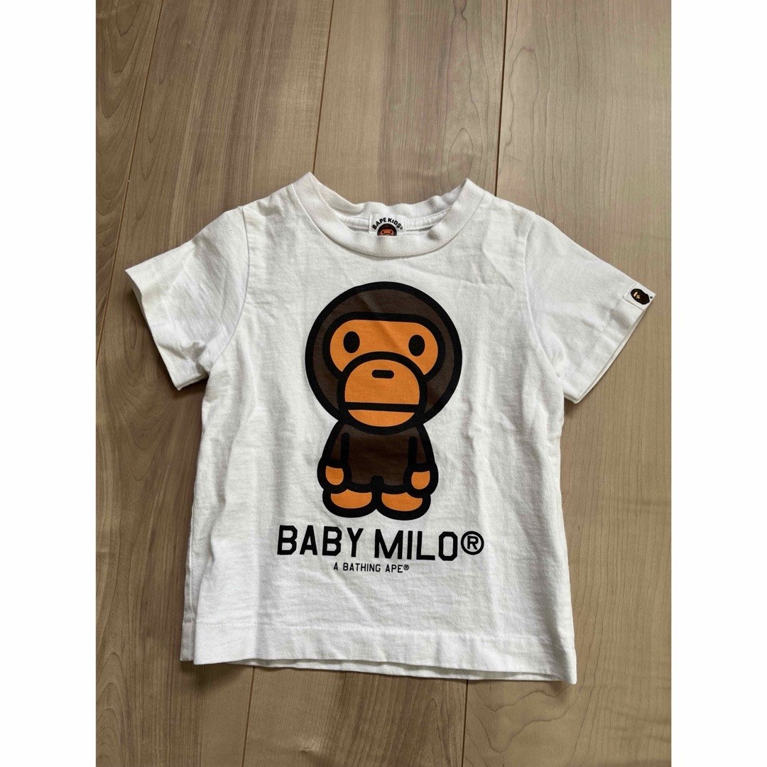 A BATHING APE(アベイシングエイプ)のAPE 子供用Tシャツ キッズ/ベビー/マタニティのキッズ服男の子用(90cm~)(Tシャツ/カットソー)の商品写真