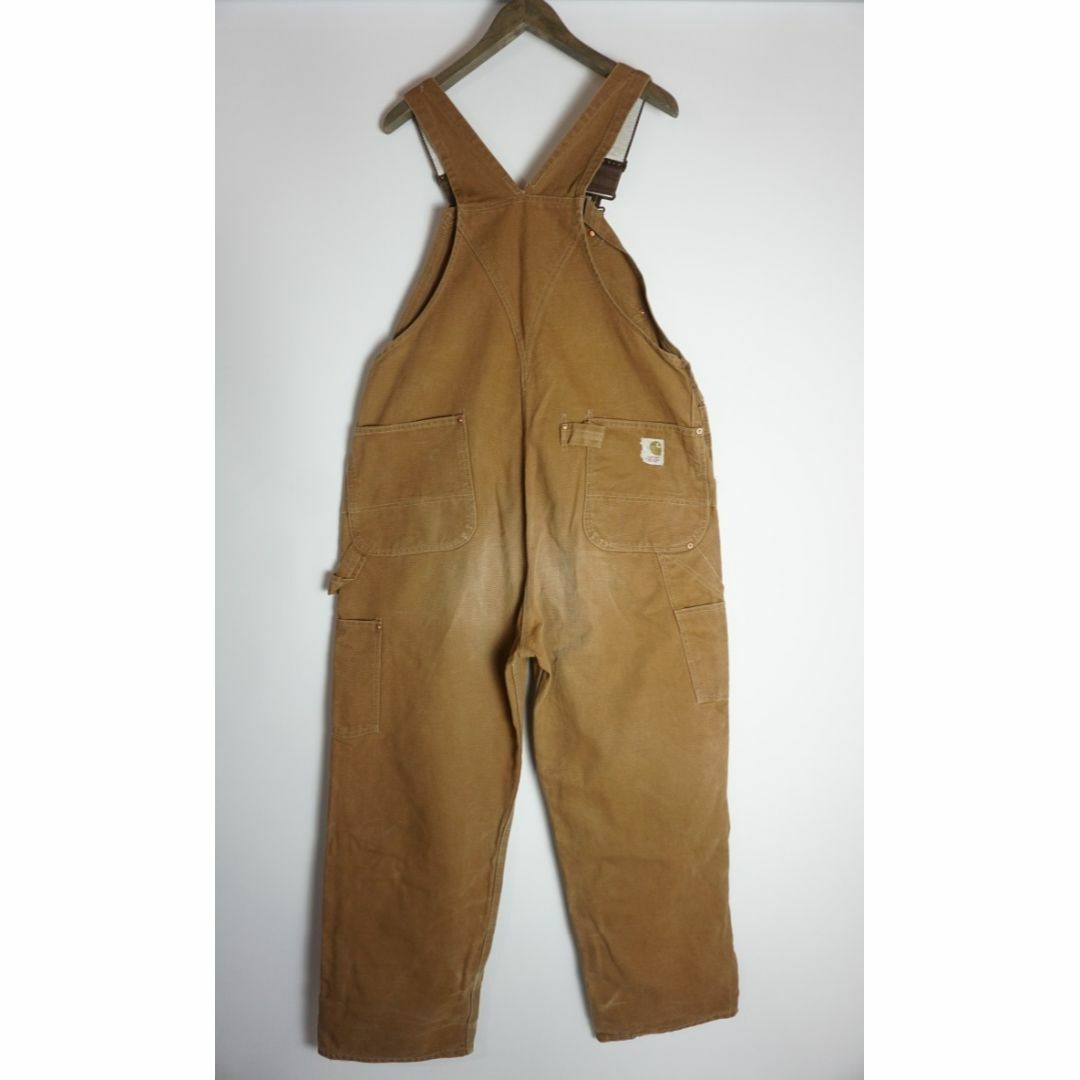 60~70s USA製 Carhartt 旧タグ オーバーオール 茶324O▲ 60~70s USA製 Carhartt 旧タグ オーバーオール 茶324O▲