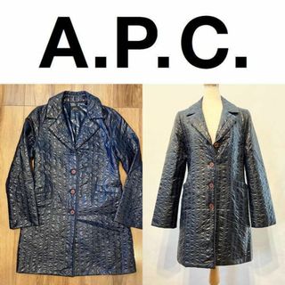 アーペーセー(A.P.C)の【オンシーズン】A.P.C アーペーセー キルトコート キルディング 薄手(ロングコート)