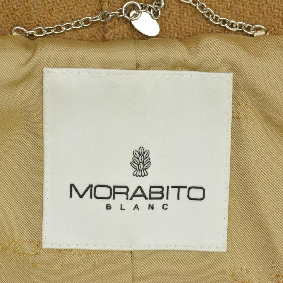 【MORABITOBLANC】2115-21503 モヘヤシャギーウールコート レディースのジャケット/アウター(ロングコート)の商品写真