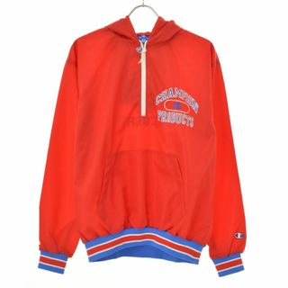 チャンピオン(Champion)の【CHAMPION】青タグ 日本製 ハーフジップアノラックパーカー(パーカー)