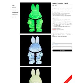 PHINGERIN - PHINGERIN RABBIT POUCH REF & GLOW