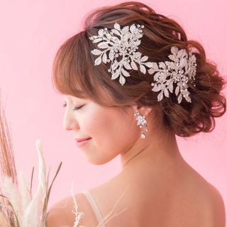 justmarried H-68 小枝とプラチナリーフのヘッドドレス(その他)