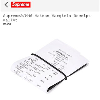 Supreme x MM6 Maison Margiela レシート ウォレット