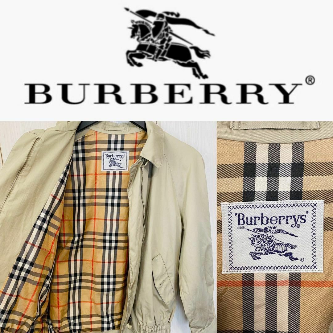 BURBERRY(バーバリー)の【激安】Burberry バーバリー シャドーホース ノバチェック ブルゾン レディースのジャケット/アウター(ブルゾン)の商品写真