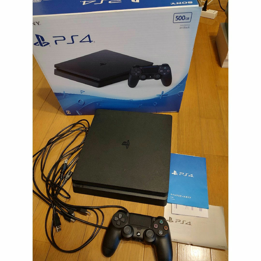 PlayStation4(プレイステーション4)の【動作品】PlayStation4 本体 CUH-2000AB01 エンタメ/ホビーのゲームソフト/ゲーム機本体(家庭用ゲーム機本体)の商品写真