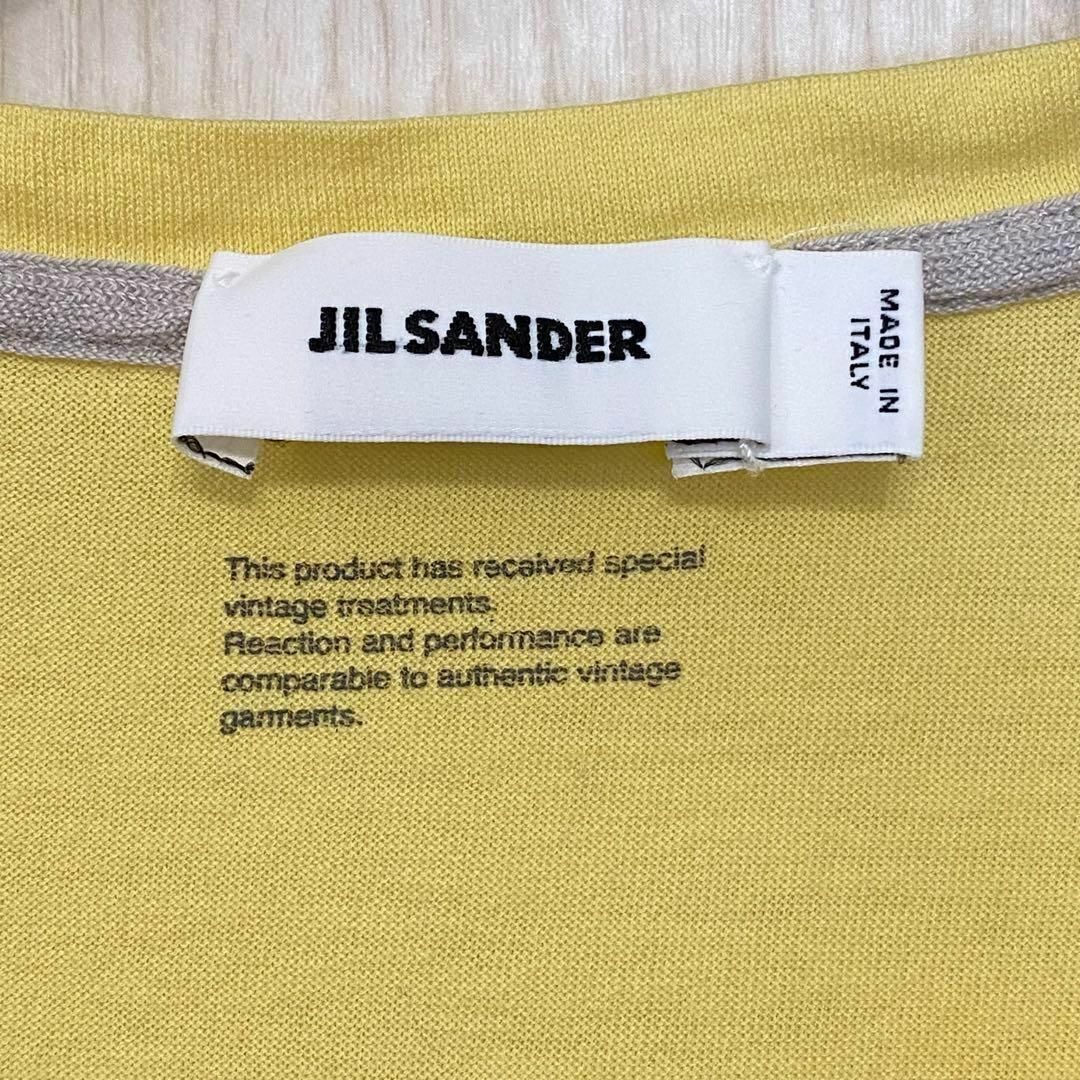 Jil Sander(ジルサンダー)の【定番ヘビロテ】JIL SANDER ジルサンダー プレーンTシャツ レディースのトップス(Tシャツ(半袖/袖なし))の商品写真