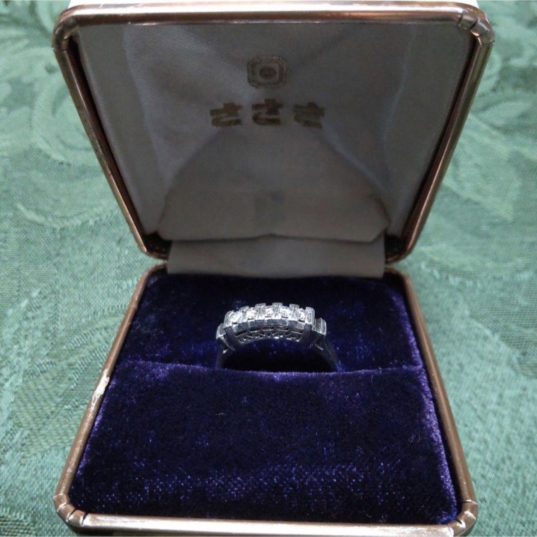 pt900-ダイヤリング(0.25ct) レディースのアクセサリー(リング(指輪))の商品写真