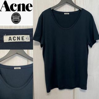 アクネストゥディオズ(Acne Studios)の【定番ヘビロテ】Acne Studios UネックTシャツ(Tシャツ/カットソー(半袖/袖なし))