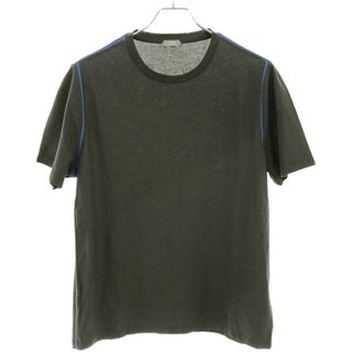 ザノーネ(ZANONE)のZANONE ザノーネ アイスコットン ラインTシャツ カーキグレー系 48(Tシャツ/カットソー(半袖/袖なし))