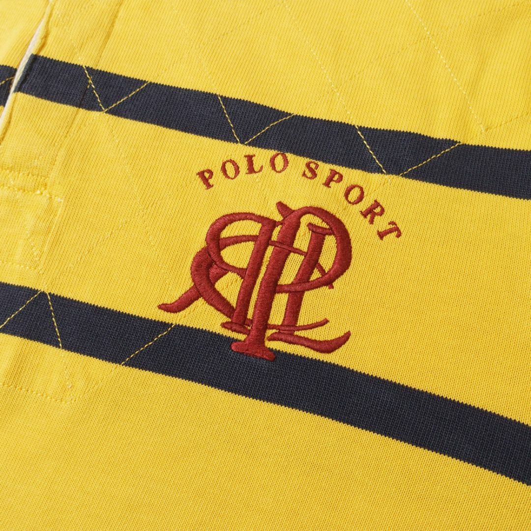 POLO（RALPH LAUREN）(ポロ)の90's POLO SPORT ラガーシャツ 長袖 RUGGER SHIRT  メンズのトップス(ポロシャツ)の商品写真