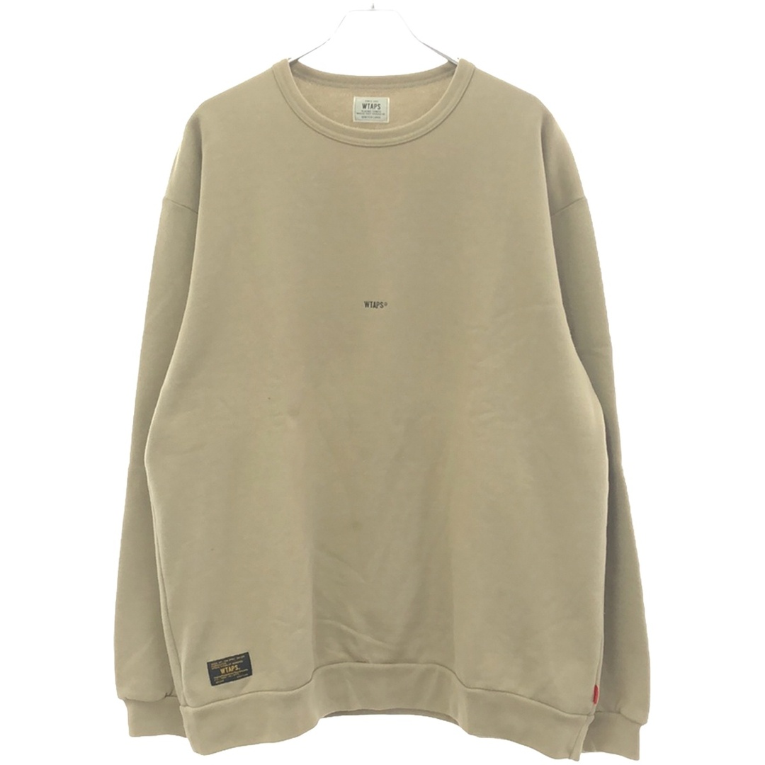 W)taps(ダブルタップス)のWTAPS ダブルタップス 17AW HELLWEEK SWEATER 02 スウェットトレーナー ベージュ XL 172ATDT-CSM11 メンズのトップス(スウェット)の商品写真