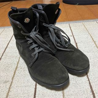 モンクレール(MONCLER)のMONCLER モンクレール スエードブーツ 27.5(ブーツ)