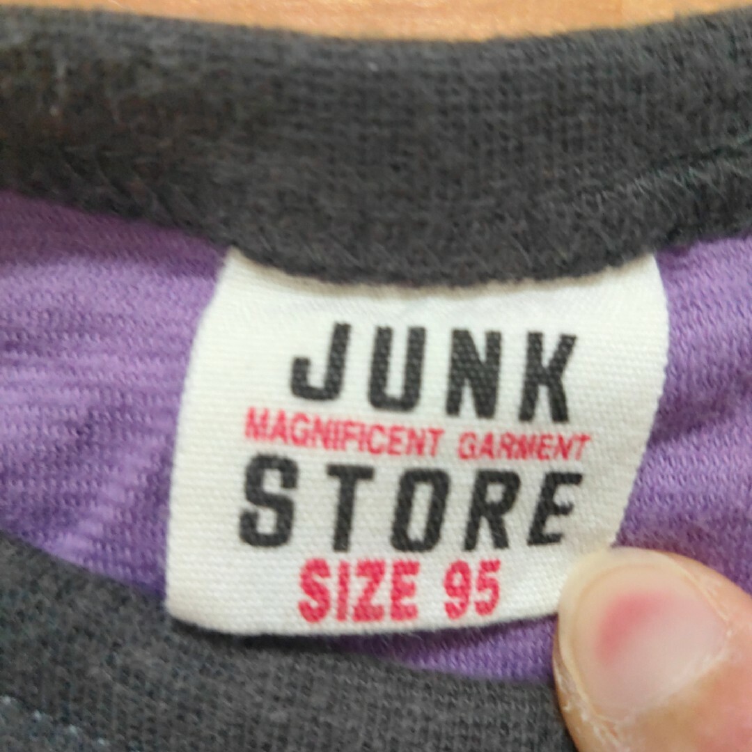 JUNK STORE(ジャンクストアー)のジャンクストアー　カットソー　95 キッズ/ベビー/マタニティのキッズ服男の子用(90cm~)(Tシャツ/カットソー)の商品写真