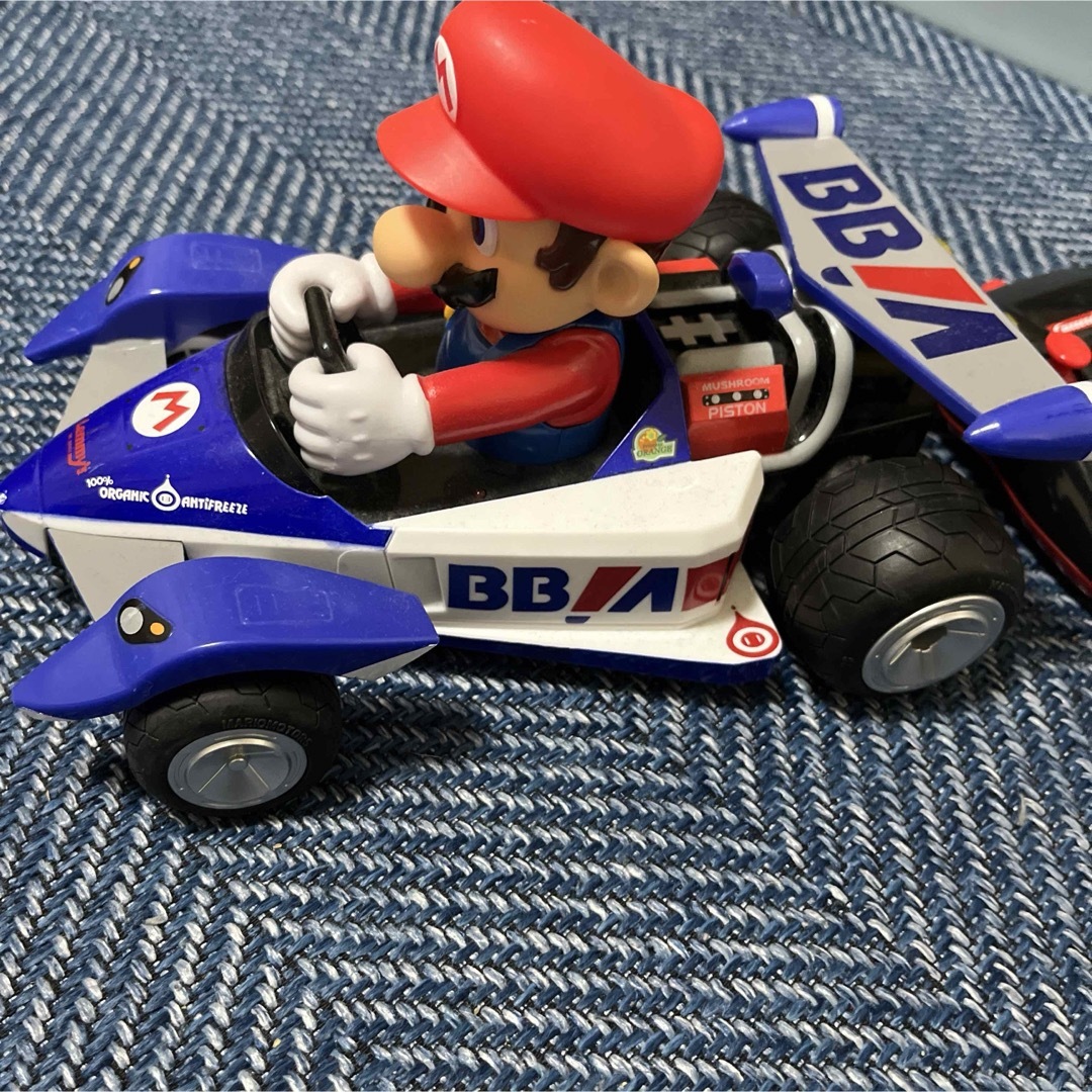 任天堂(ニンテンドウ)のマリオ　充電式ラジコンカー エンタメ/ホビーのおもちゃ/ぬいぐるみ(ホビーラジコン)の商品写真