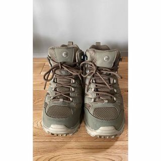 メレル(MERRELL)のMERRELL メレル　メンズ　カーキ　トレッキングシューズ　ゴアテックス(登山用品)