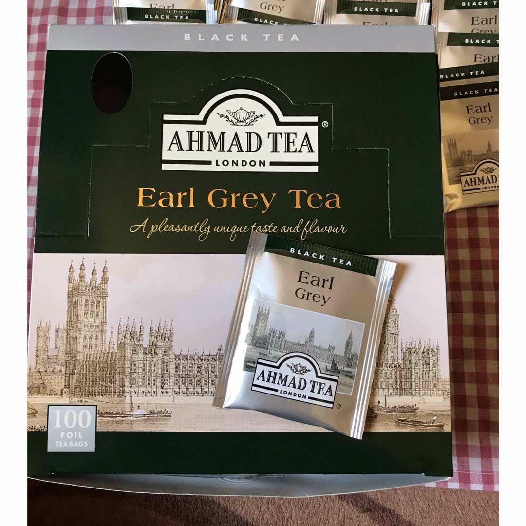 アーマッド紅茶アールグレイ50袋ティーパックAHMAD 食品/飲料/酒の飲料(茶)の商品写真