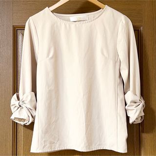 トッコクローゼット(TOCCO closet)のトッコクローゼット　ブラウス　七分袖　トップス　リボン(シャツ/ブラウス(長袖/七分))