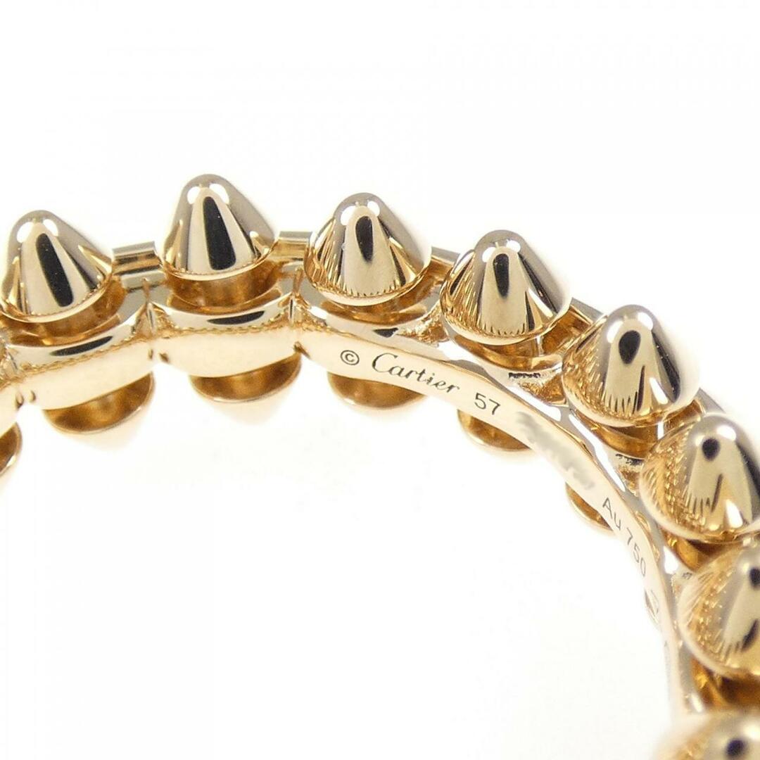 Cartier(カルティエ)のカルティエ クラッシュ ミディアム リング メンズのアクセサリー(リング(指輪))の商品写真
