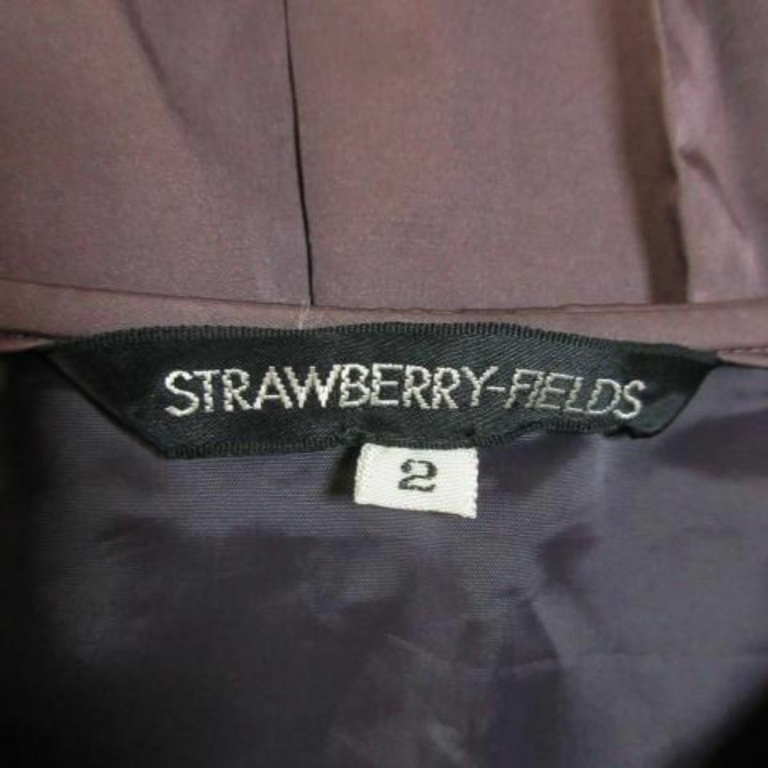 STRAWBERRY-FIELDS(ストロベリーフィールズ)のストロベリーフィールズ スカート フレア ミモレ 2 220225AO18A レディースのスカート(ひざ丈スカート)の商品写真