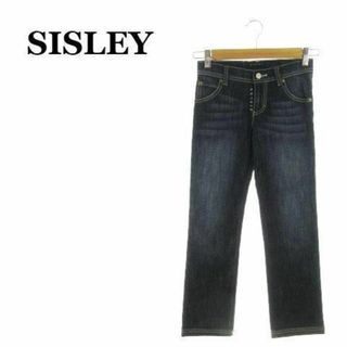 シスレー(Sisley)のシスレー パンツ デニム ジーンズ キッズ 130 青 220226AH13A(パンツ/スパッツ)