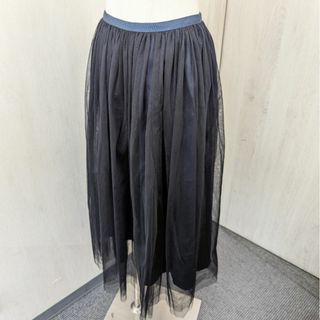 ユナイテッドアローズ(UNITED ARROWS)のチュール ギャザースカート UNITED ARROWS ユナイテッドアローズ(ロングスカート)