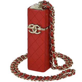 シャネル(CHANEL)のシャネル ココマーク チェーン リップケース レディース 【中古】(ショルダーバッグ)