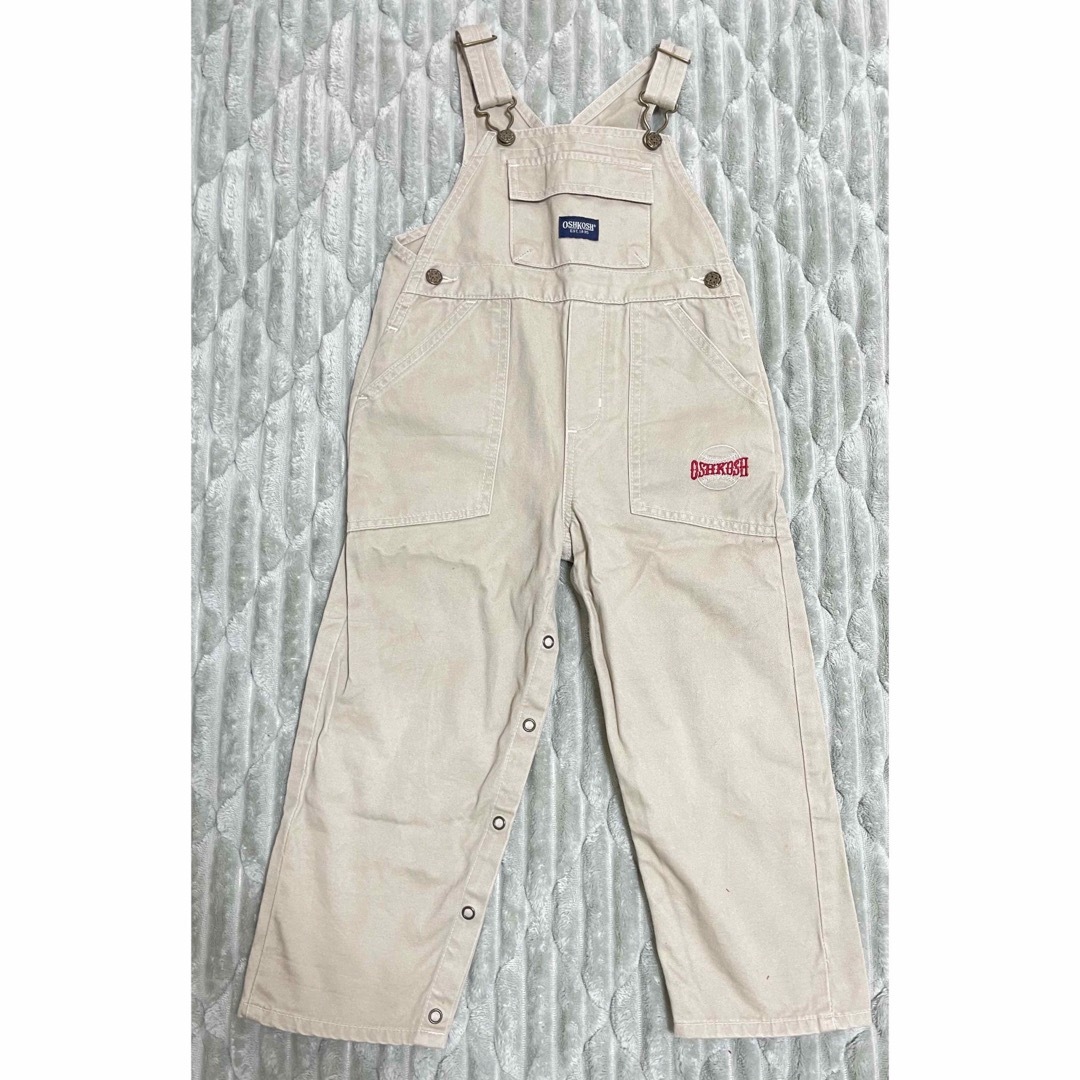 オシュコシュ　オーバーオール　サイズ100 キッズ/ベビー/マタニティのキッズ服男の子用(90cm~)(その他)の商品写真