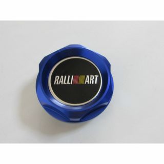 RALLIART ラリーアート 三菱 ミツビシ オイルフィラーキャップ ブルー(汎用パーツ)