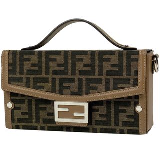 フェンディ(FENDI)のフェンディ ズッカ柄 ハンドバッグ レディース 【中古】(ハンドバッグ)