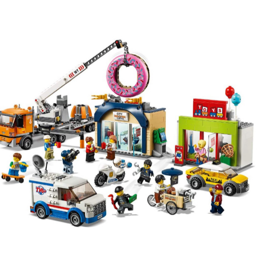 Lego(レゴ)のレゴ　LEGO シティ  男の子　良品　ドーナツショップの開店 60233  キッズ/ベビー/マタニティのおもちゃ(積み木/ブロック)の商品写真