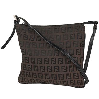 フェンディ(FENDI)のフェンディ ズッキーノ柄 ショルダーバッグ レディース 【中古】(ショルダーバッグ)