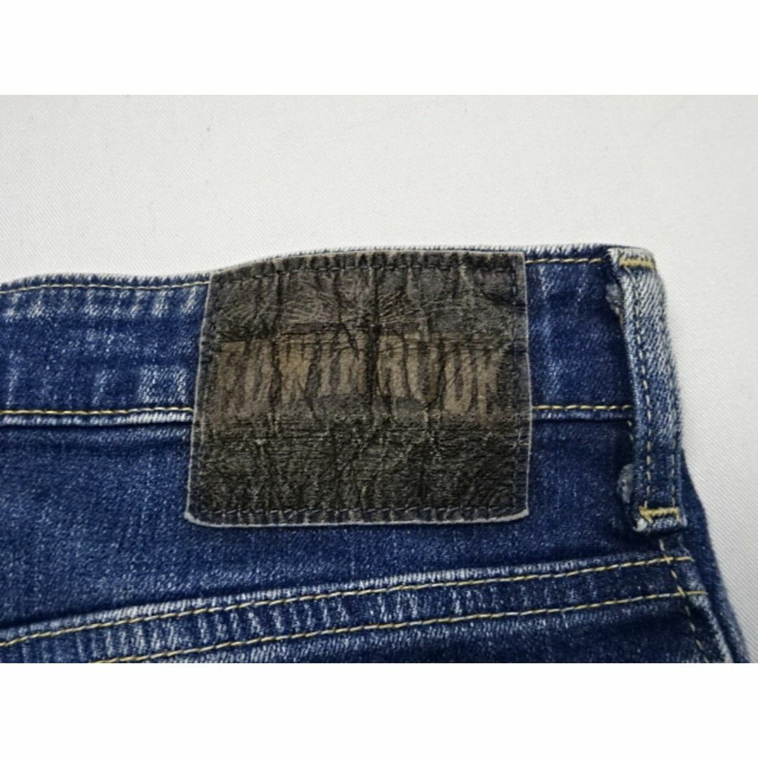 EDWIN(エドウィン)のEDWIN RUDE☆バイカーデザインデニム☆30☆ウェスト約80cm メンズのパンツ(デニム/ジーンズ)の商品写真