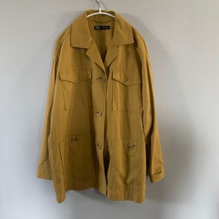 ザラ(ZARA)の美品　ZARA ザラ　ジャケット　マスタード(その他)