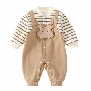 Baby nest ベビー服 男の子 カバーオール ロンパース 長袖 赤ちゃん服(その他)