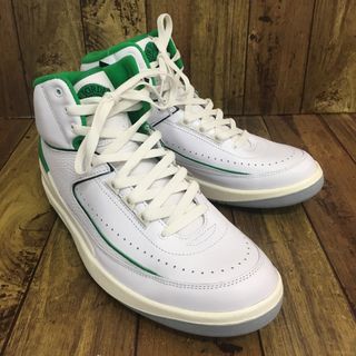 ナイキ(NIKE)のNIKE AIR JORDAN 2 RETRO LUCKY GREEN ナイキ エア ジョーダン 2 レトロ ラッキーグリーン【7346-004】(スニーカー)