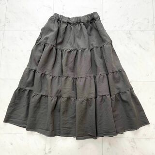 COMME des GARCONS コムコム ティアード フレアスカート カーキVERYboutique