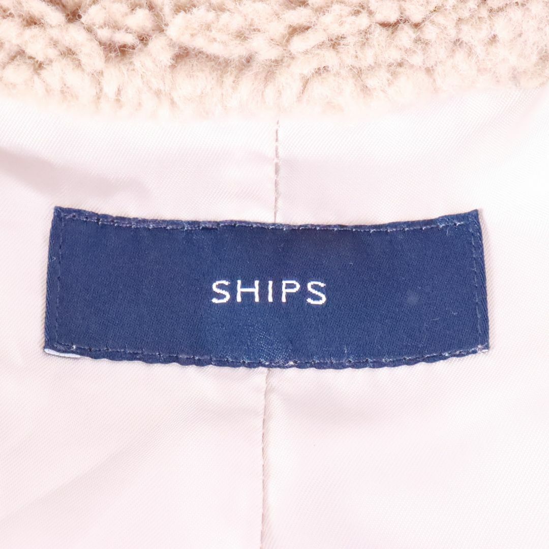 SHIPS(シップス)のSHIPS　シップス　コート　ベージュ　フリー レディースのジャケット/アウター(ロングコート)の商品写真