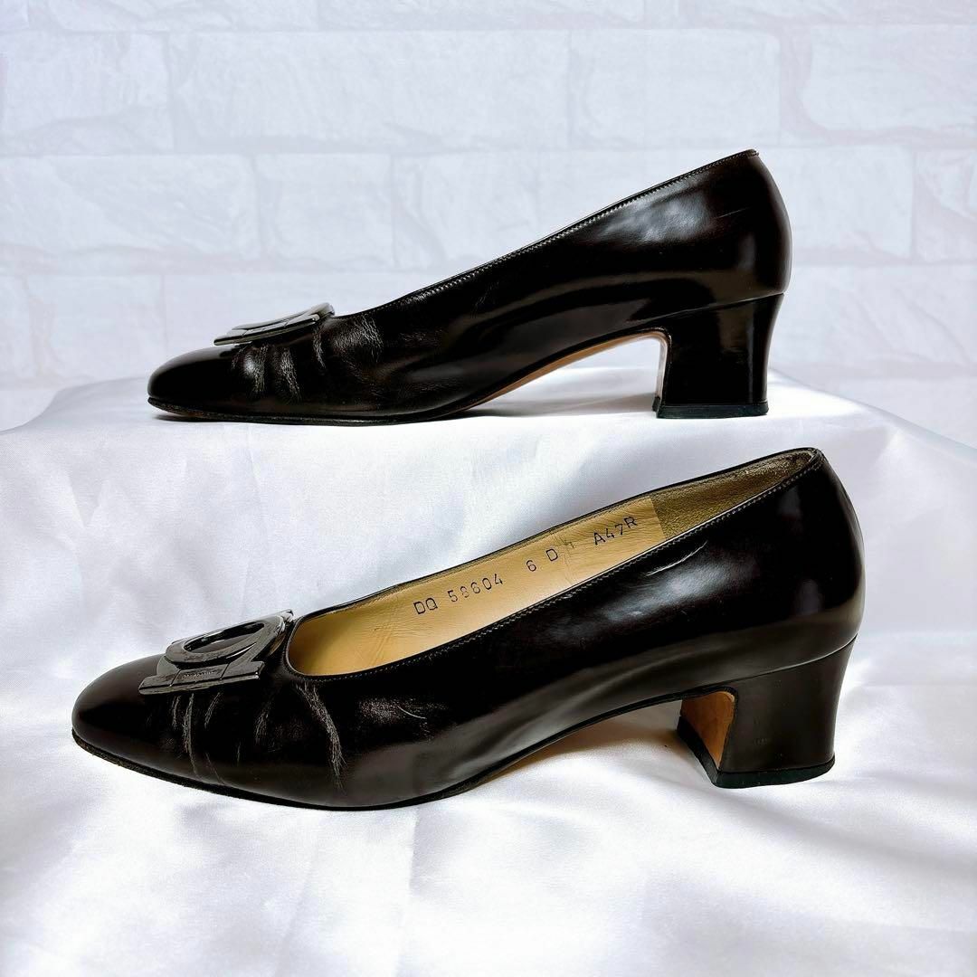 Salvatore Ferragamo(サルヴァトーレフェラガモ)のSalvatore Ferragamo パンプス  6 D 23.5cm相当 レディースの靴/シューズ(ハイヒール/パンプス)の商品写真