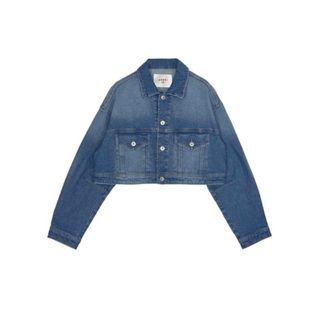 Ameri VINTAGE - 【新品】CROPPED DENIM JACKET（最終値下げ！）