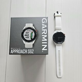 ガーミン(GARMIN)のGARMIN(ガーミン) ゴルフナビ GPS Approach S62 ホワイト(その他)