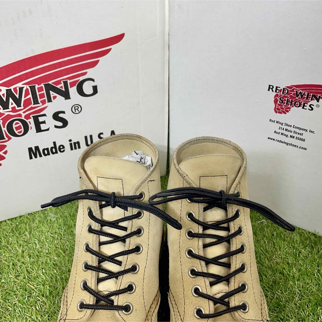 REDWING(レッドウィング)の【安心品質0303】廃盤8167レッドウイングUS7.5送料込25.5-26.5 メンズの靴/シューズ(ブーツ)の商品写真