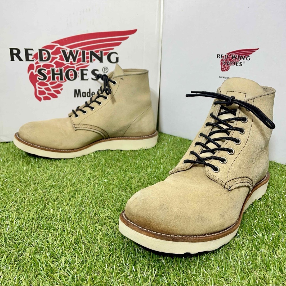 REDWING(レッドウィング)の【安心品質0303】廃盤8167レッドウイングUS7.5送料込25.5-26.5 メンズの靴/シューズ(ブーツ)の商品写真