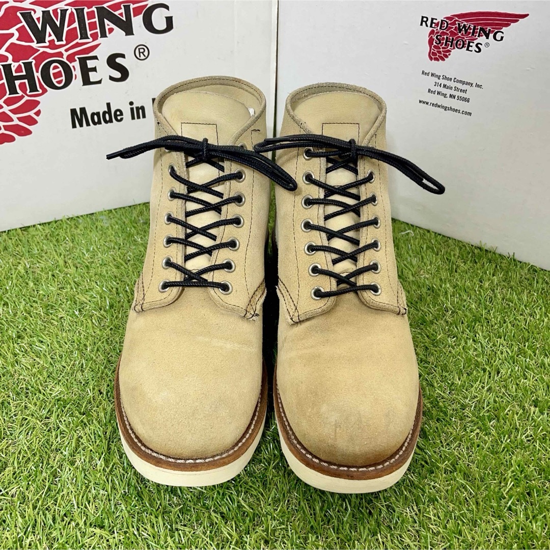 REDWING(レッドウィング)の【安心品質0303】廃盤8167レッドウイングUS7.5送料込25.5-26.5 メンズの靴/シューズ(ブーツ)の商品写真