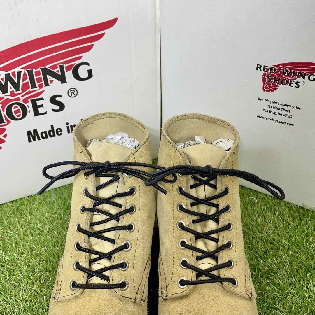 REDWING(レッドウィング)の【安心品質0305】廃盤8167レッドウイングUS7.5送料込25.5-26.5 メンズの靴/シューズ(ブーツ)の商品写真