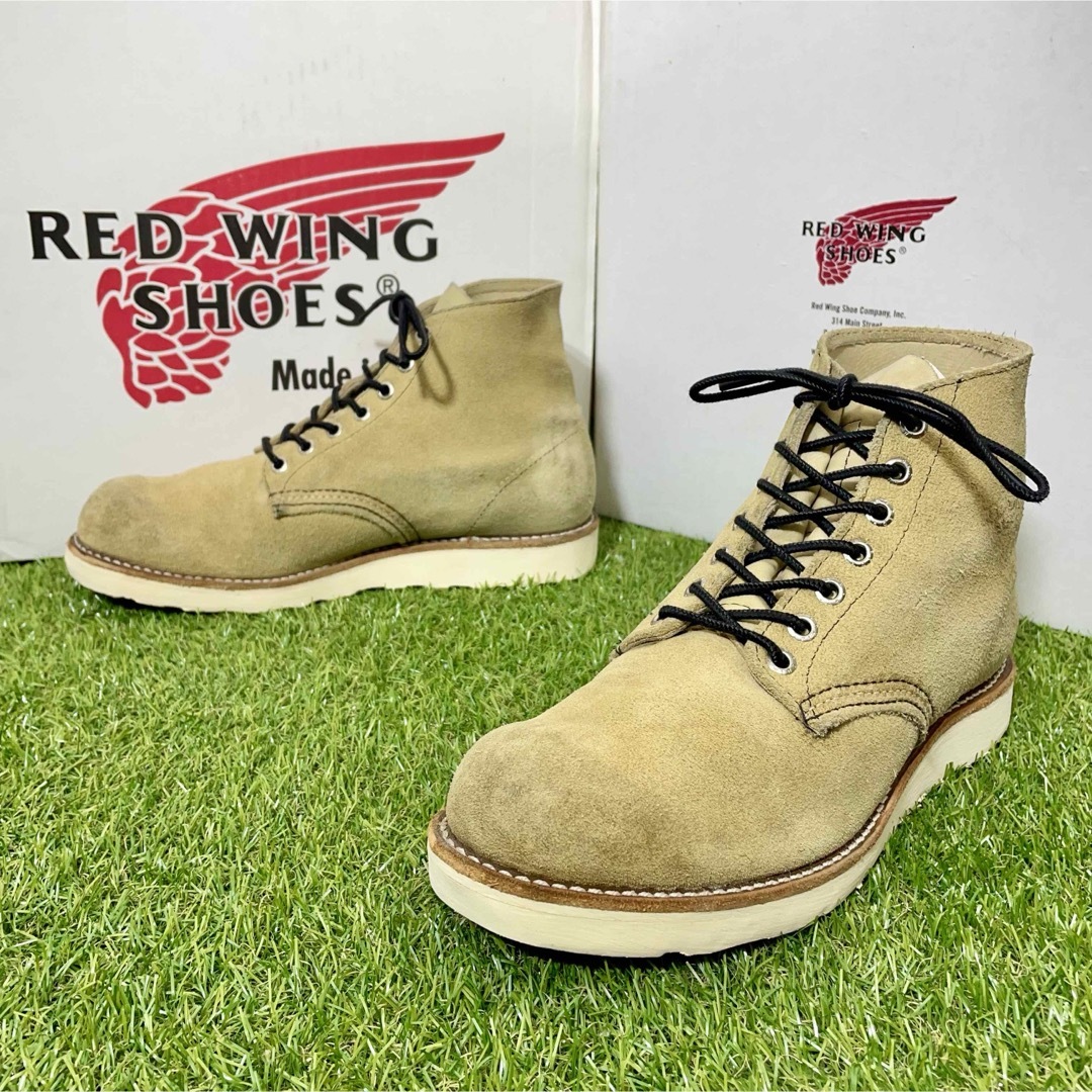 REDWING(レッドウィング)の【安心品質0305】廃盤8167レッドウイングUS7.5送料込25.5-26.5 メンズの靴/シューズ(ブーツ)の商品写真