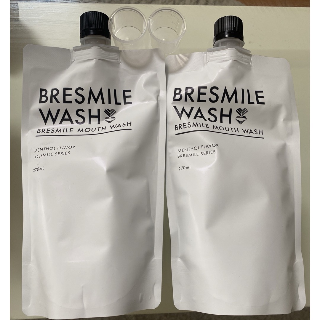 BRESMILE WASH ブレスマイルウォッシュ2個セット コスメ/美容のオーラルケア(マウスウォッシュ/スプレー)の商品写真