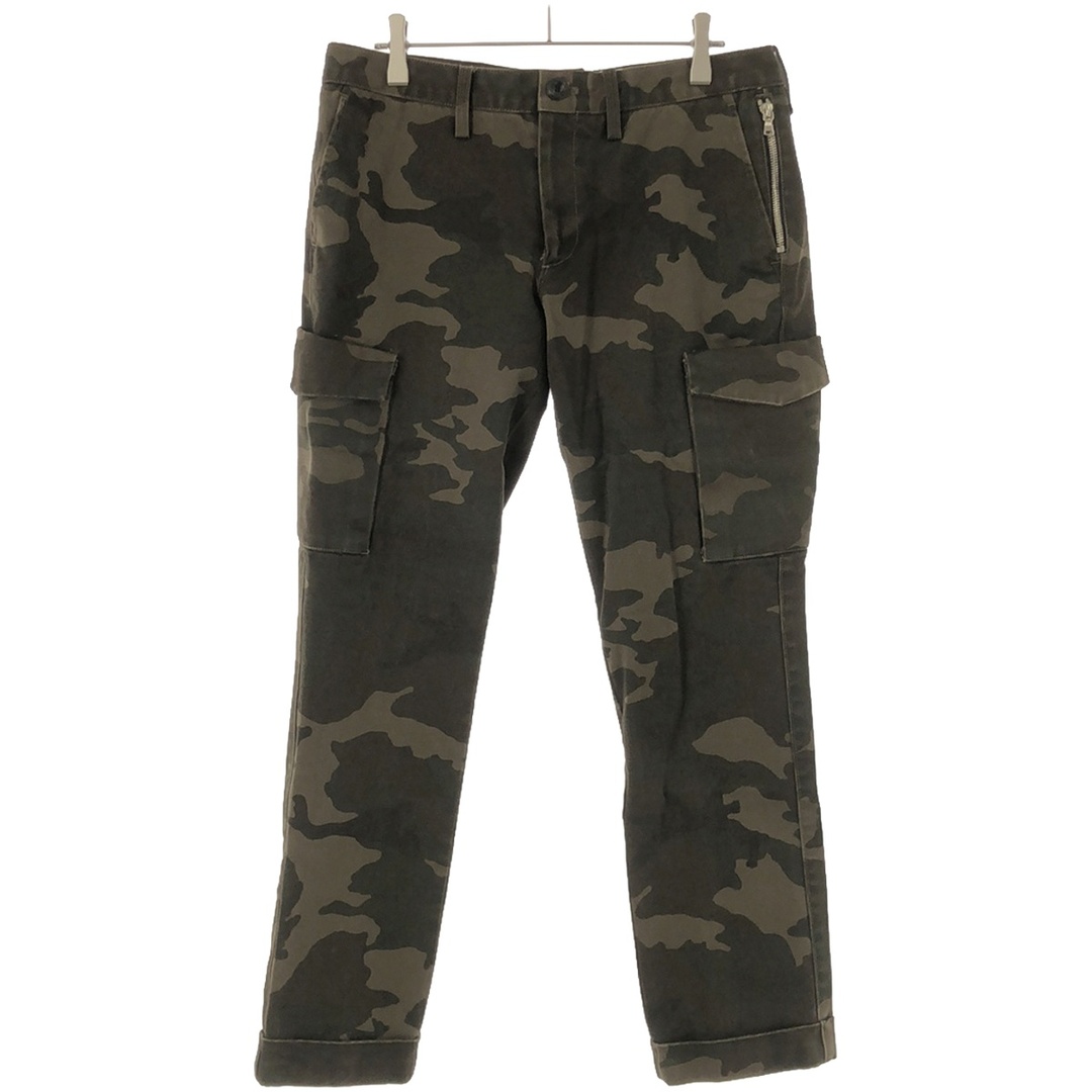 junhashimoto(ジュンハシモト)のjunhashimoto ジュンハシモト 13SS ORIGAMI CARGO PANTS カモフラカーゴパンツ グリーン系 2 PNT0212 COX02 メンズのパンツ(その他)の商品写真