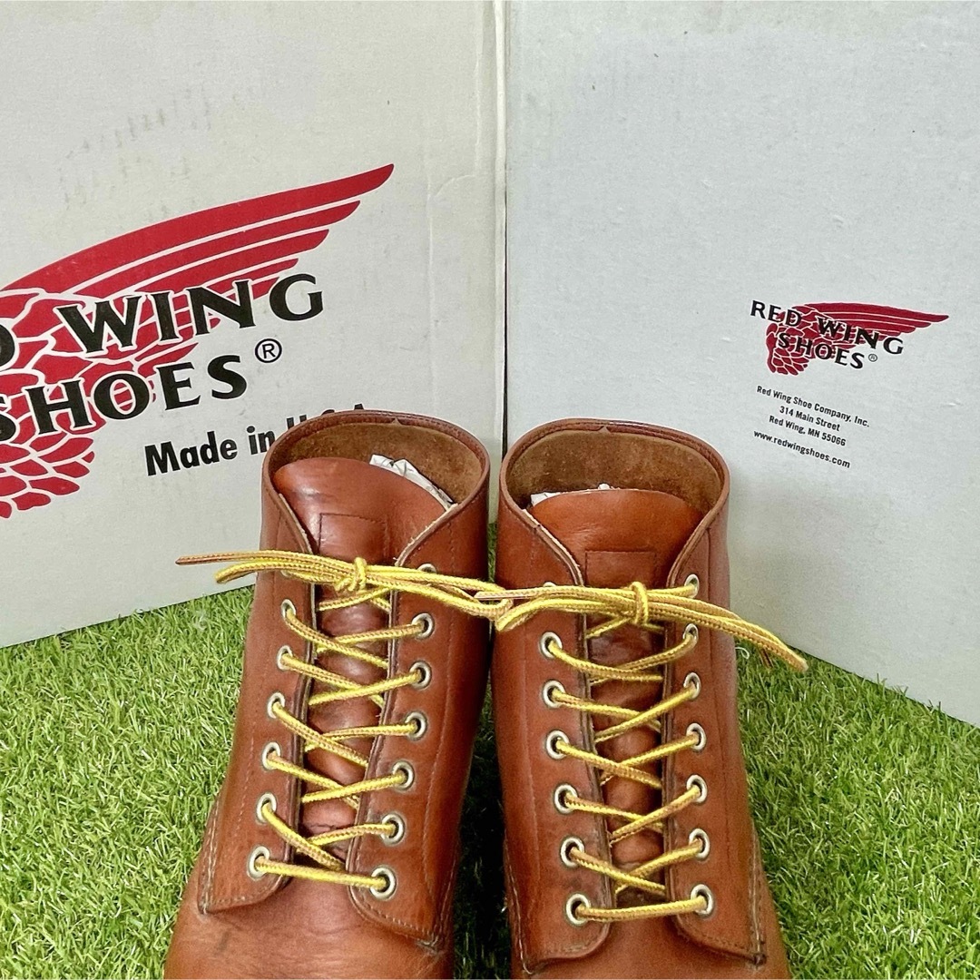 REDWING(レッドウィング)の【安心品質0308】廃盤8166レッドウイング☆ＲＥＤＷＩＮＧブーツ送料込 メンズの靴/シューズ(ブーツ)の商品写真