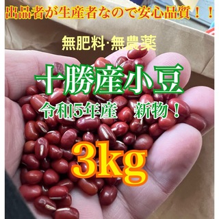 小豆　3kg(米/穀物)